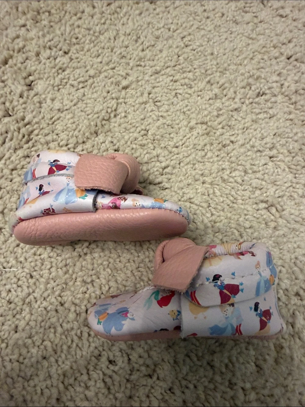 Girls' Disney Princess Print Bow Mary Jane Kids Shoes